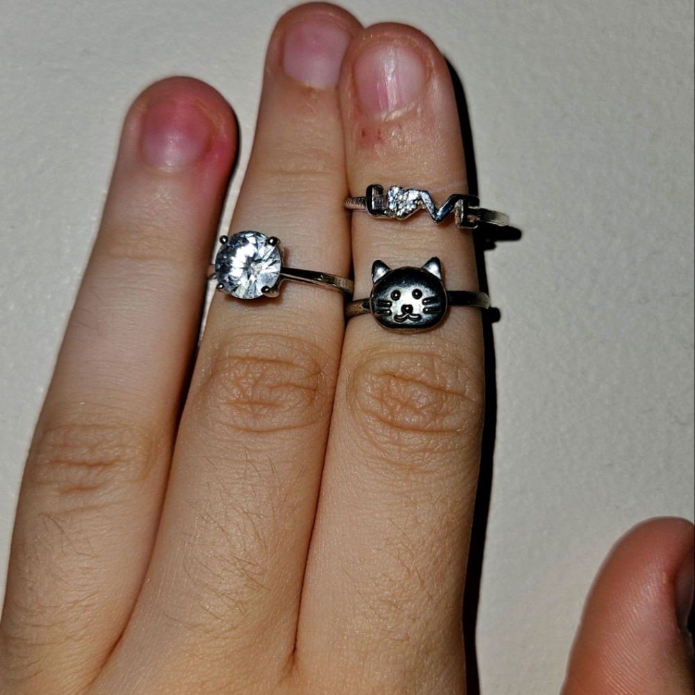 Earring and rings set